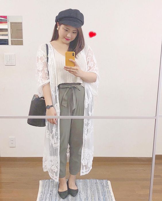 胖女穿搭　肉肉女穿搭